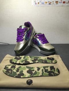 A Bathing Ape Road Sta M2 グリーン27.5cm 新品のサムネイル