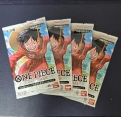 ワンピース 応募者全員サービス 2024年Vジャンプ10月号SPパック×4