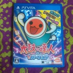 【美品】太鼓の達人 Ｖバージョン vitaのサムネイル