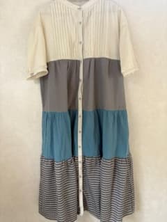 カジュアル 半袖 ロングワンピースのサムネイル