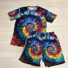タイダイ柄 セットアップ 上下セット Lサイズのサムネイル