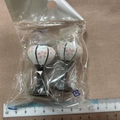 桜模様の陶器雪洞2個セットのサムネイル
