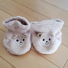 ミキハウス　モコモコ靴下　赤ちゃん用のサムネイル