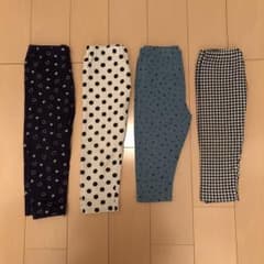 ユニクロ*レギンス4本セット 80のサムネイル