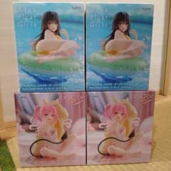 とらぶる フィギュア 古手川唯 ナナ 4個セット 水着 ルームウェア