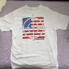 Supremeロゴ アメリカ国旗 Tシャツ XLのサムネイル