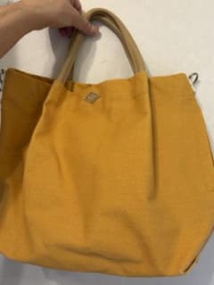 ROOTOTE キャンバストートバッグ イエローのサムネイル