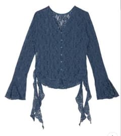 AMERI VINTAGE レースカーディガン 長袖のサムネイル