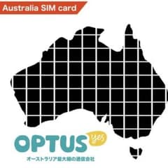 optus オーストラリア　SIMカードのサムネイル