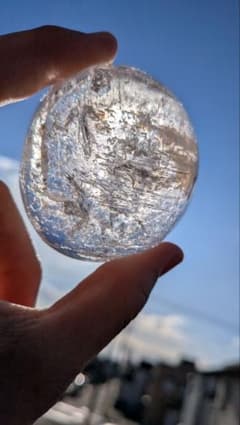 チベット産 エレスチャルクォーツ 118g - メルカリ