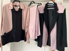 クリームソーダ ピンクドラゴン セットアップ シャツ ロカビリースーツ