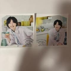 道枝駿佑 なにわ男子 ましかくフォト ファミクラストア写真 渋谷限定