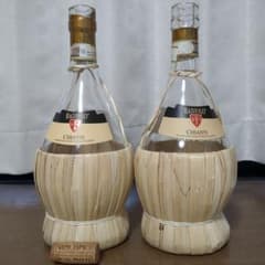 【ワイン 空き瓶】BADIOLO Chianti 2本セットのサムネイル