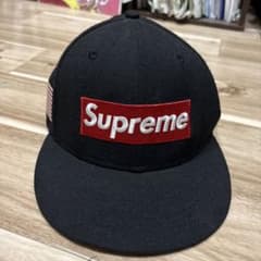 Supreme キャップ ブラック ボックスロゴ ベースボールキャップ - メルカリ