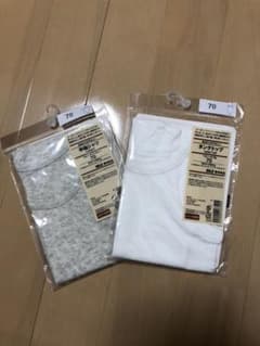 肌あたりがやさしい半袖シャツ・タンクトップセットのサムネイル