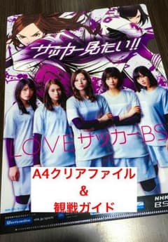 【クリアファイル&観戦ガイド】乃木坂46 サッカー 日本代表のサムネイル
