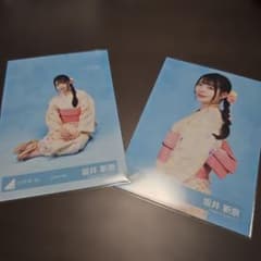 日向坂46 坂井新奈 2026年 浴衣 生写真 チュウ 座り - メルカリ