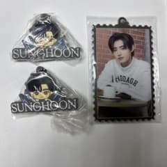 ENHYPEN SUNGHOON キーホルダー 3点セットのサムネイル