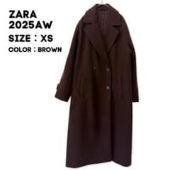 【ゆな様専用】ZARA ソフトオーバーサイズコート 2025AW ブラウンのサムネイル