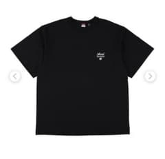NANGA エコハイブリット ヴィンテージフラワー Tシャツ ブラック Mのサムネイル