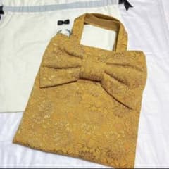 新品タグ☆MUGUET ミュゲ リボンバッグ グレース - メルカリ