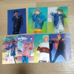 BTS DICON「BEHIND」レンチキュラーフォトカード7枚セット - メルカリ