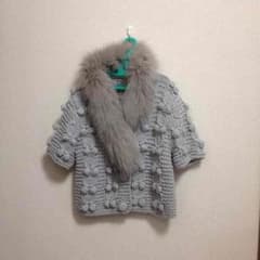 ファー付きカーディガンのサムネイル