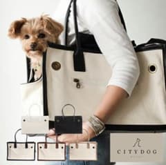 city dog   シティードッグ　犬　キャリートートバッグ再値下げしました✳︎のサムネイル