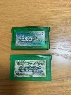 GBA ポケットモンスター サファイア リーフグリーンのサムネイル