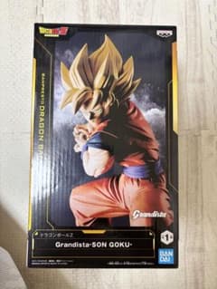 ドラゴンボールZ Grandista 孫悟空 ベジータ フィギュア 開封済み