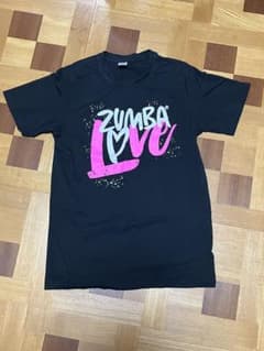 ZUMBA 正規品　ZUMBAロゴ　ブラックTシャツのサムネイル