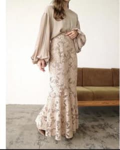 acka レースマーメイドスカート　lace mermaid skirtのサムネイル