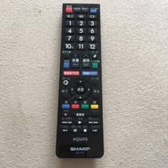 SHARP AQUOS テレビリモコンのサムネイル