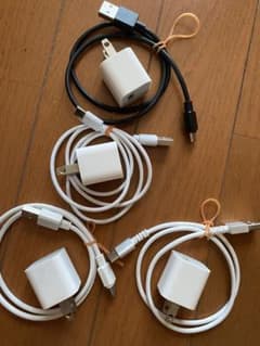 【純正】Apple 5W充電器 ×4 + Type-Cケーブル ×4 セットのサムネイル