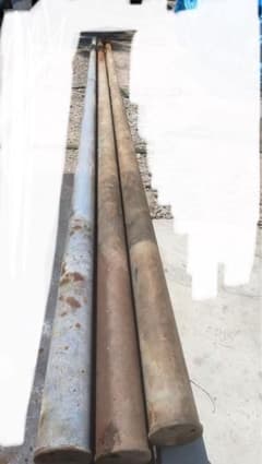 鉄柱 電柱 仮設ポール 電線引き込み 電工 住宅設備 電信柱 鉄柱 電柱 仮設ポール 電線引き込み 電工 住宅設備 電信柱