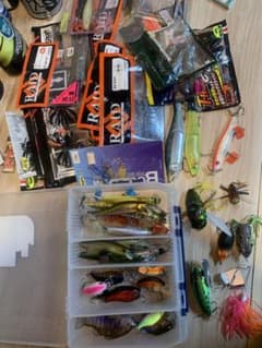 ルアー、ワーム盛り合わせ　ジャッカル　レイドジャパン　ガンクラフトのサムネイル