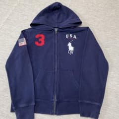 【3日間SALE】POLOラルフローレン　ジュニアパーカー　150のサムネイル