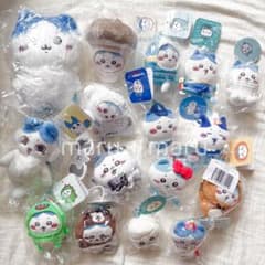 ハチワレ マスコット ぬいぐるみ セット売り まとめ売り ちいかわ】ハチワレ マスコット・ぬいぐるみ16点まとめ売り - メルカリ