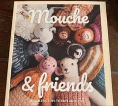 mouche&friends 英語 編みぐるみ 本 CINTHIA VALLET - メルカリ