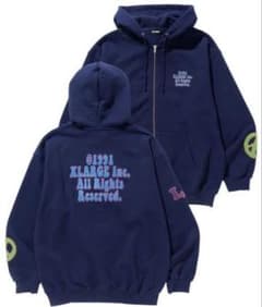 XLARGE ジップアップパーカーのサムネイル