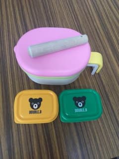 離乳食調理用具とダブルB離乳食保存食容器のサムネイル