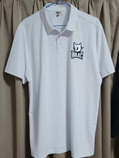 XL WAAC 半袖ポロシャツ ゴルフ 極美品 メンズ ホワイト - メルカリ