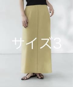 バックタックナロースカート　サイズ3のサムネイル