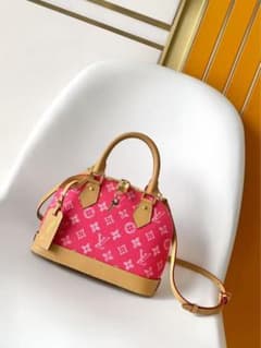 Louis Vuitton アルマBB モノグラム ピンク 2WAY - メルカリ