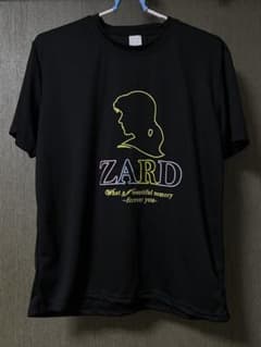 新品同様 ZARD 坂井泉水 Tシャツ 黒色 シルエットデザイン Lサイズ