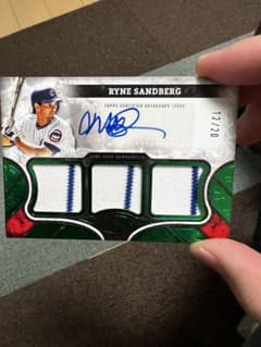 Ryne Sandberg サイン入りカード 12/20のサムネイル
