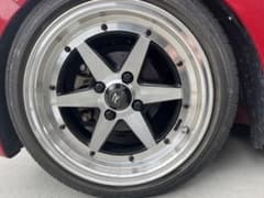 天丼様〕7J +30 100-4H 15インチホイール ロンシャン風 - メルカリ