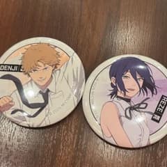 チェンソーマン劇場版　レゼ・デンジ　缶バッチ