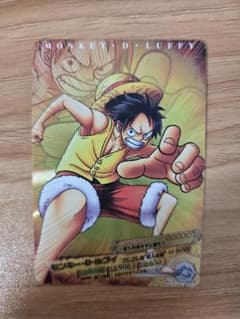 ワンピース データカードダス モンキー・D・ルフィ NO.01-01のサムネイル