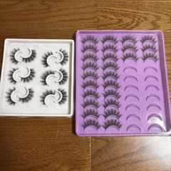 つけまつげ 大量セット 20ペア以上のサムネイル